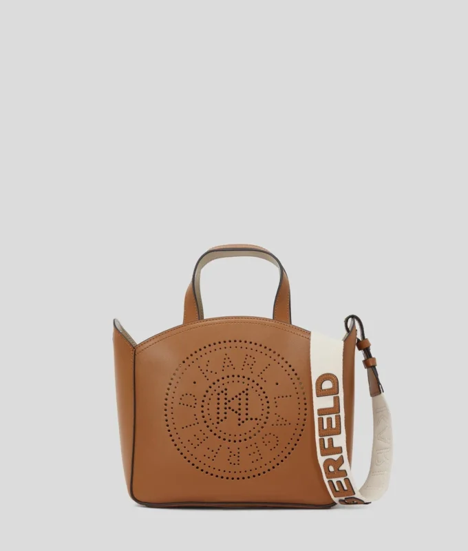K/CIRCLE PERFORATED SMALL TOTE BAG K/CIRCLE PERFORATED SMALL TOTE BAG