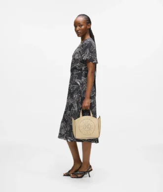 K/CIRCLE PERFORATED SMALL TOTE BAG
