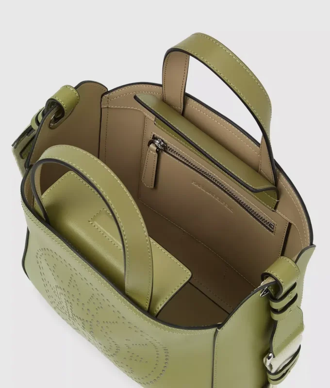 K/CIRCLE PERFORATED SMALL TOTE BAG K/CIRCLE PERFORATED SMALL TOTE BAG