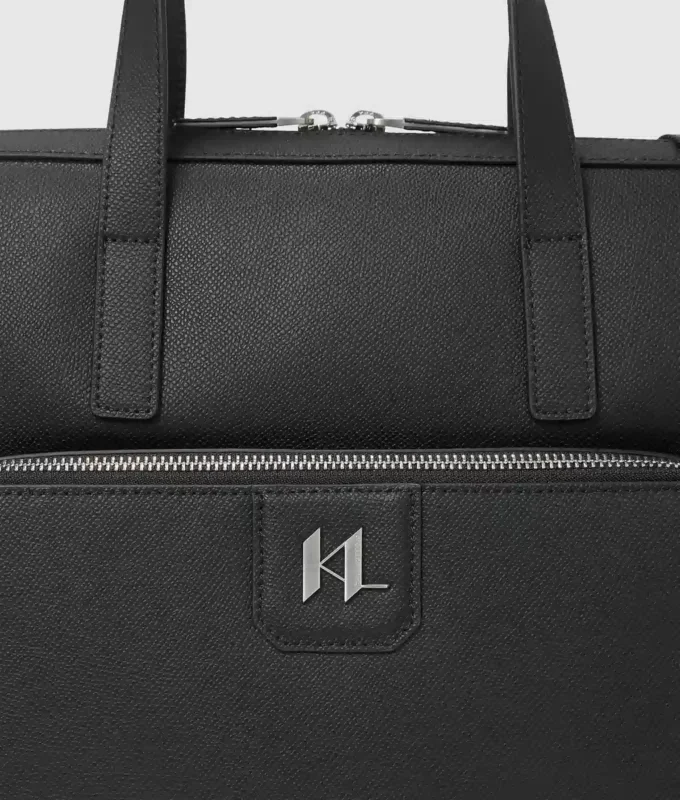 K/Monogram-nahkainen salkku K/Monogram-nahkainen salkku