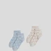 K/MONOGRAM SHORT SOCKS – 2-PACK K/MONOGRAM SHORT SOCKS – 2-PACK