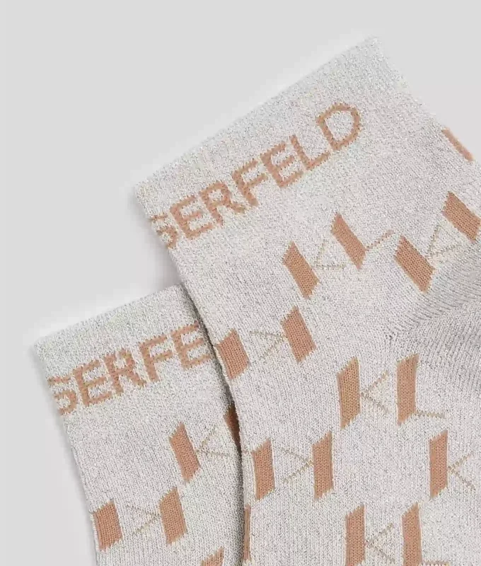 K/MONOGRAM SHORT SOCKS – 2-PACK K/MONOGRAM SHORT SOCKS – 2-PACK
