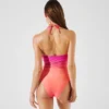K/SIGNATURE HALTER-NECK SWIMSUIT K/SIGNATURE HALTER-NECK SWIMSUIT