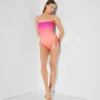 K/SIGNATURE HALTER-NECK SWIMSUIT K/SIGNATURE HALTER-NECK SWIMSUIT