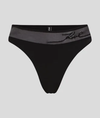 K/SIGNATURE KORKEAVYÖTÄRÖISET BIKINIALUSHOUSUT