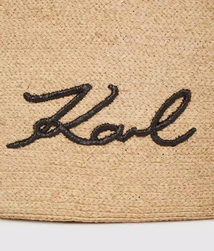 K/Signature-merkkinen simpukkamallinen rantakassi K/Signature-merkkinen simpukkamallinen rantakassi