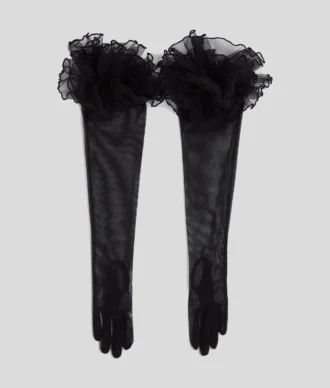 K/SIGNATURE PITKÄT RUFFLED-HANSKAT