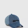 Kaksisävyinen vaalea denim-lippalakki Kaksisävyinen vaalea denim-lippalakki