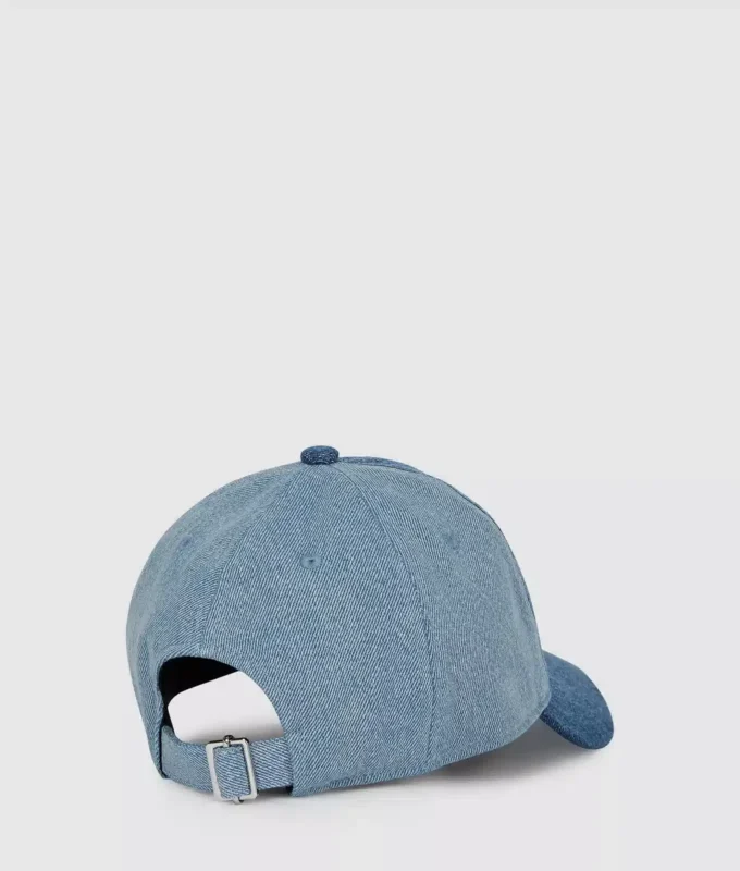 Kaksisävyinen vaalea denim-lippalakki Kaksisävyinen vaalea denim-lippalakki