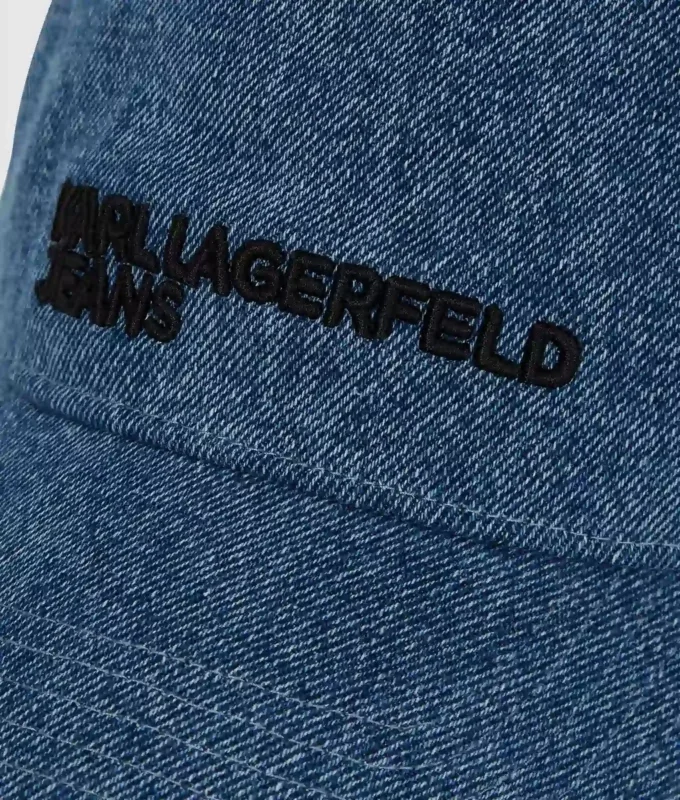 Kaksisävyinen vaalea denim-lippalakki Kaksisävyinen vaalea denim-lippalakki