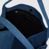 Kaksivärinen denim-ostoskassi Kaksivärinen denim-ostoskassi