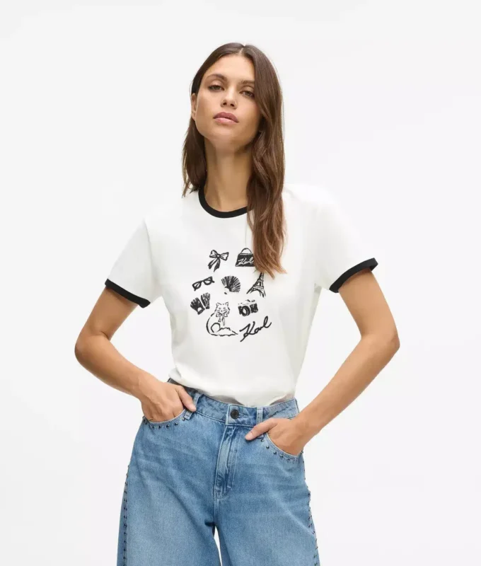 Karl charms T-paita Karl charms T-paita