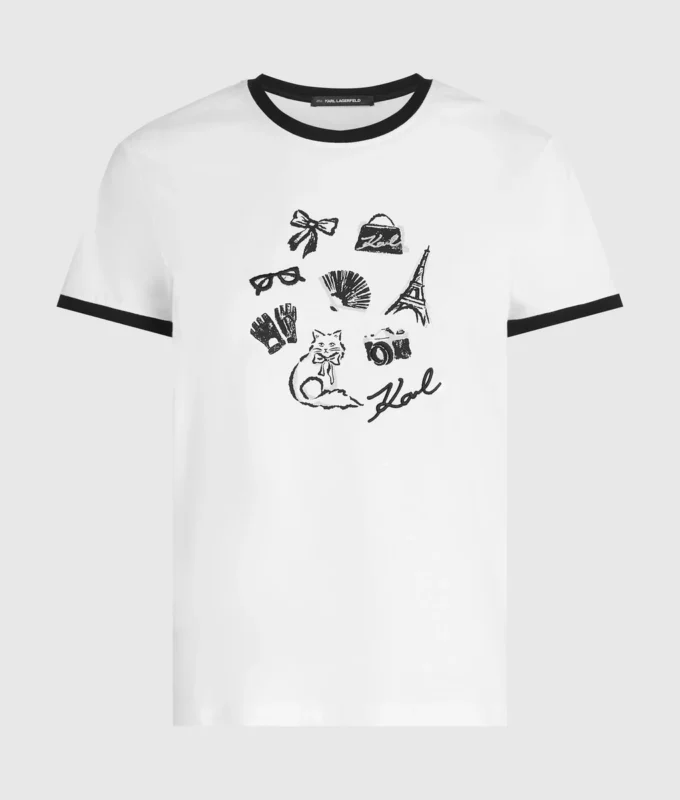 Karl charms T-paita Karl charms T-paita