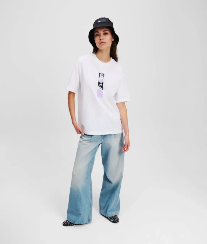 KARL PRINT T-PAITA KARL PRINT T-PAITA