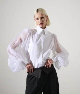 KARL STUDIO SILKKISÄVYINEN PAITA