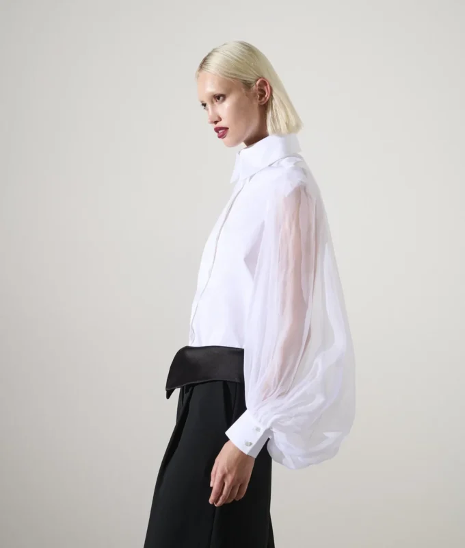 KARL STUDIO SILKKISÄVYINEN PAITA KARL STUDIO SILKKISÄVYINEN PAITA