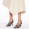 KARMEL SIGNIA CHAIN STRAP HEELED SANDALS