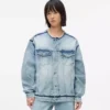 Kauluseton denimtakki Kauluseton denimtakki