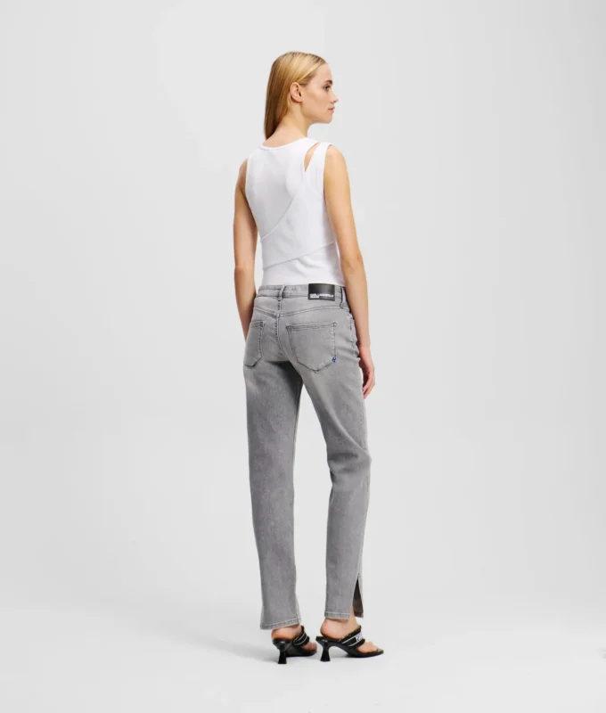 KESKIKORKEAT, HALKAISTU HAME SLIM-FIT-FARKUT KESKIKORKEAT, HALKAISTU HAME SLIM-FIT-FARKUT