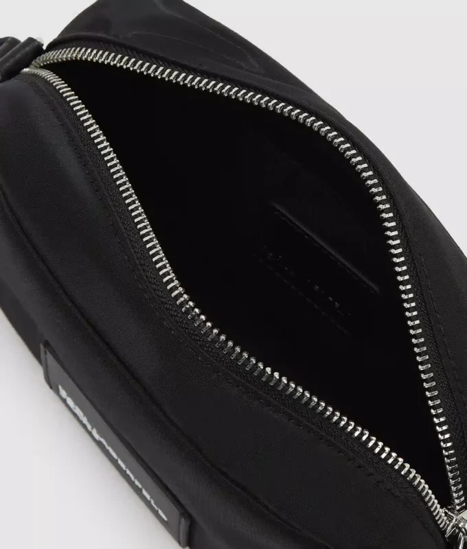 Kiiltävä nylonkameralaukku Kiiltävä nylonkameralaukku