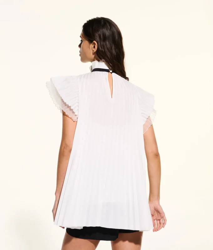 KL STUDIO PLEATED BLOUSE KL STUDIO PLEATED BLOUSE