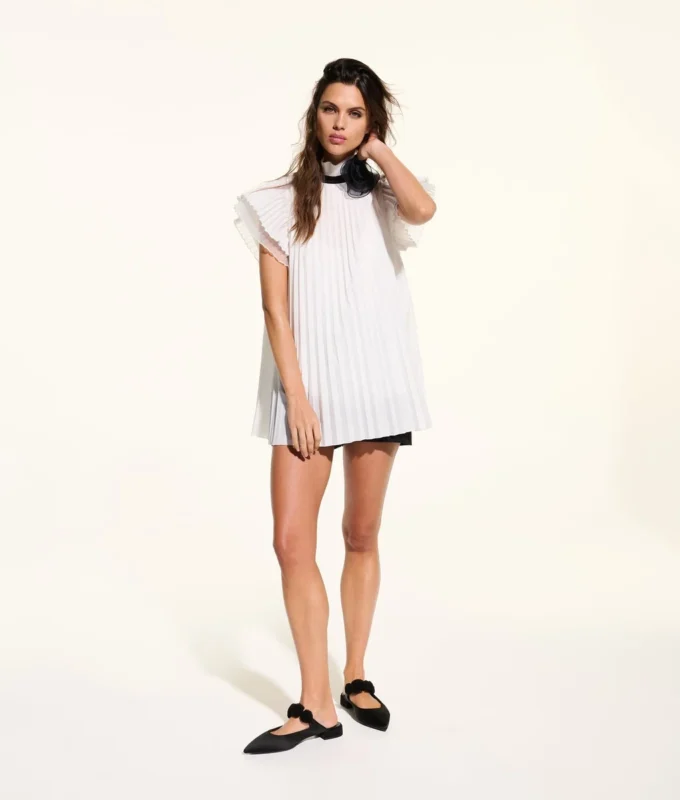 KL STUDIO PLEATED BLOUSE KL STUDIO PLEATED BLOUSE