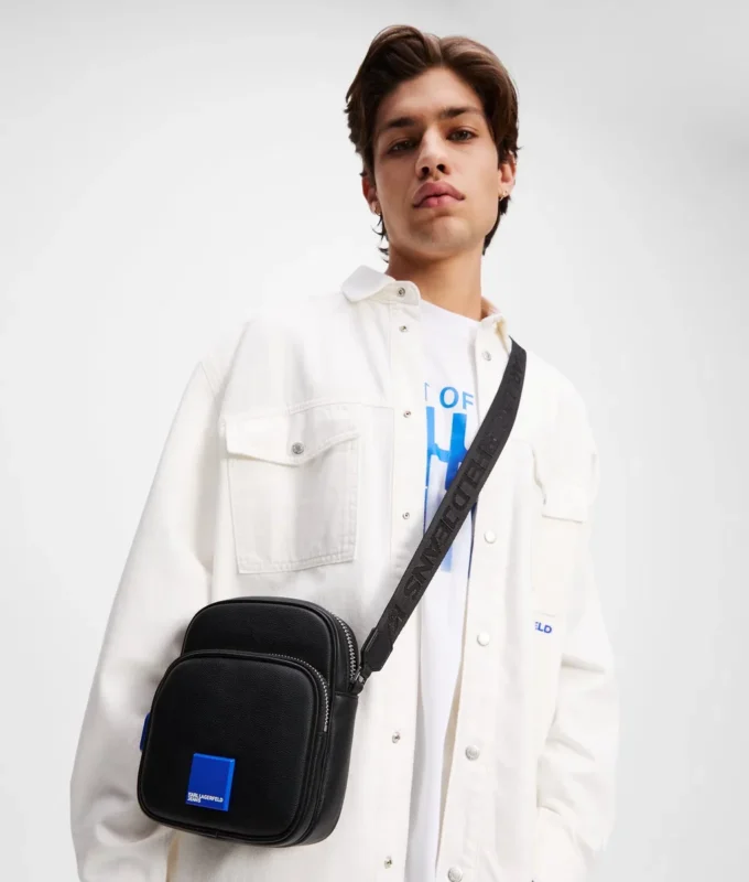 KLJ BOX LOGO CROSSBODY BAG KLJ BOX LOGO CROSSBODY BAG