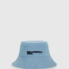 Käännettävä denim-bucket-hattu Käännettävä denim-bucket-hattu