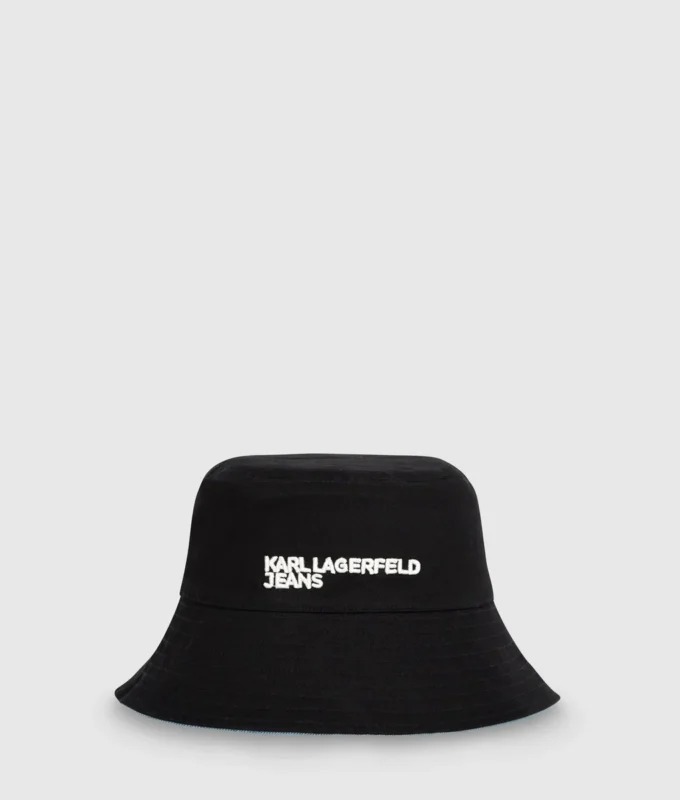 Käännettävä denim-bucket-hattu Käännettävä denim-bucket-hattu