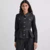 KONTRASTITIKATTU DENIMTAKKI KONTRASTITIKATTU DENIMTAKKI