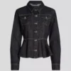 KONTRASTITIKATTU DENIMTAKKI KONTRASTITIKATTU DENIMTAKKI
