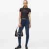 Korkeavyötäröiset skinny-farkut Korkeavyötäröiset skinny-farkut