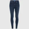 Korkeavyötäröiset skinny-farkut Korkeavyötäröiset skinny-farkut