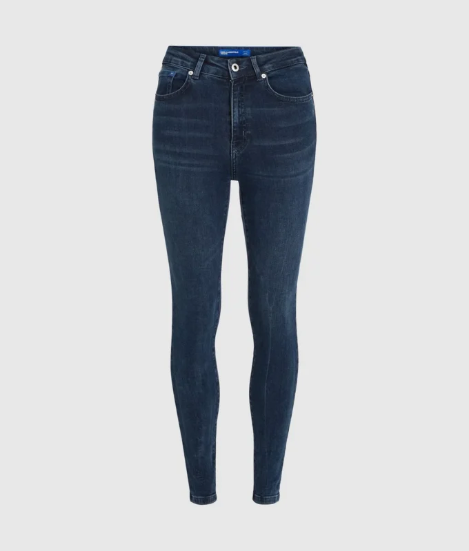 Korkeavyötäröiset skinny-farkut Korkeavyötäröiset skinny-farkut
