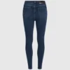 Korkeavyötäröiset skinny-farkut Korkeavyötäröiset skinny-farkut