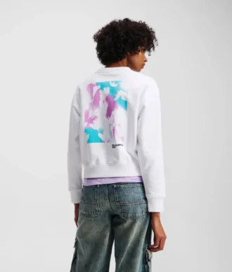 KUKKAKUVIOINEN SWEATSHIRT