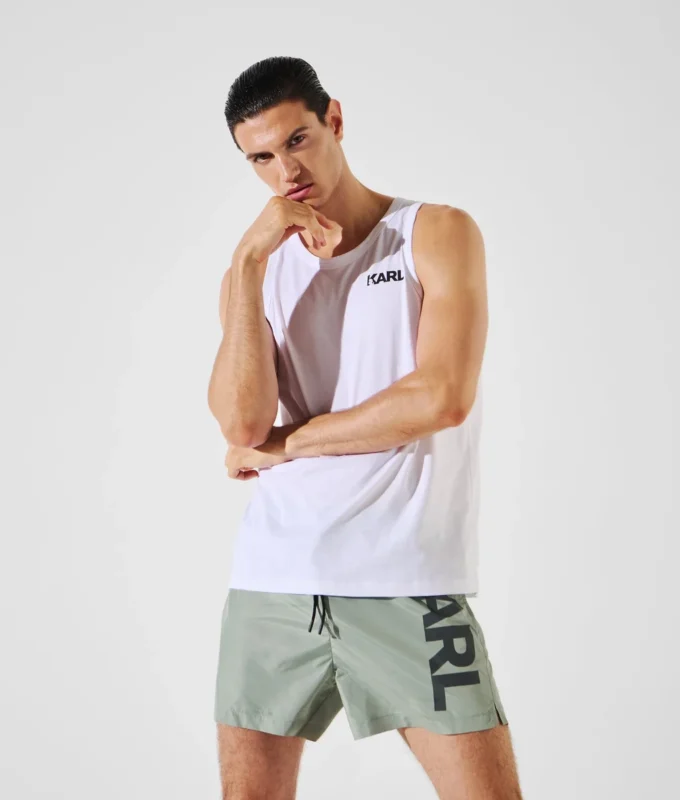 LOGO BEACH TANK TOP