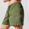 METALLIC LOGO SHORT-LENGTH BOARDSHORTS METALLIC LOGO SHORT-LENGTH BOARDSHORTS