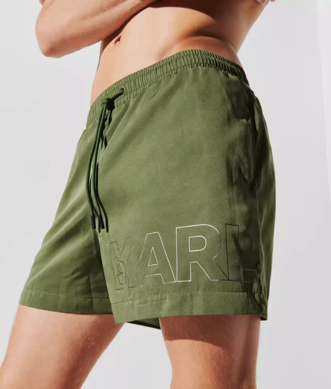 METALLIC LOGO SHORT-LENGTH BOARDSHORTS METALLIC LOGO SHORT-LENGTH BOARDSHORTS