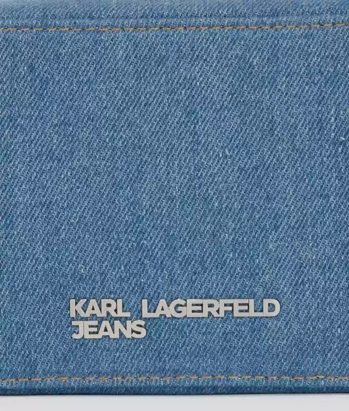 METALLILOGOINEN DENIM-KAMERALUKKO METALLILOGOINEN DENIM-KAMERALUKKO