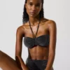 Metallinen bandeau-bikiniliivi Metallinen bandeau-bikiniliivi