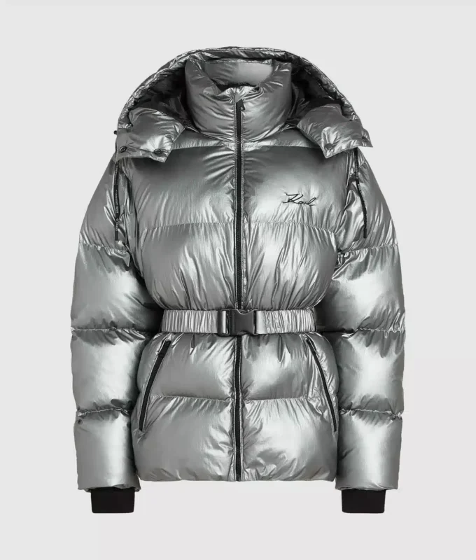 Metallinen untuvatakki Metallinen untuvatakki