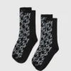 Monogram-sukat – 2-pakkaus Monogram-sukat – 2-pakkaus
