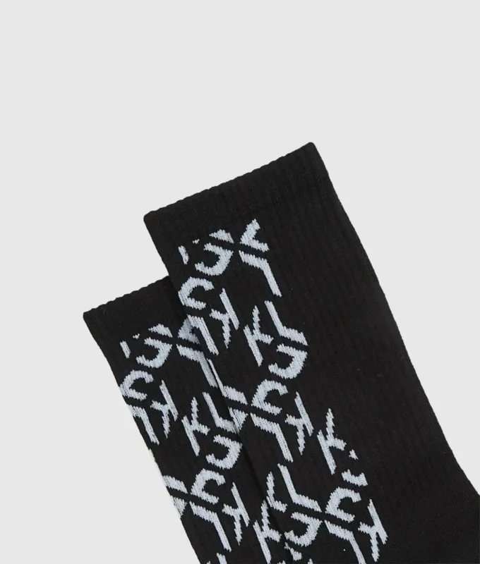 Monogram-sukat – 2-pakkaus Monogram-sukat – 2-pakkaus