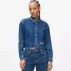 Nastoitettu denimpaita Nastoitettu denimpaita