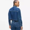 Nastoitettu denimpaita Nastoitettu denimpaita