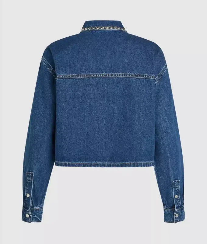 Nastoitettu denimpaita Nastoitettu denimpaita