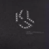 Nastoitettu monogrammi-T-paita Nastoitettu monogrammi-T-paita