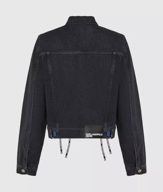 Nauhallinen denimtakki