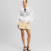 ORCHID EMBROIDERY BOMBER JACKET ORCHID EMBROIDERY BOMBER JACKET